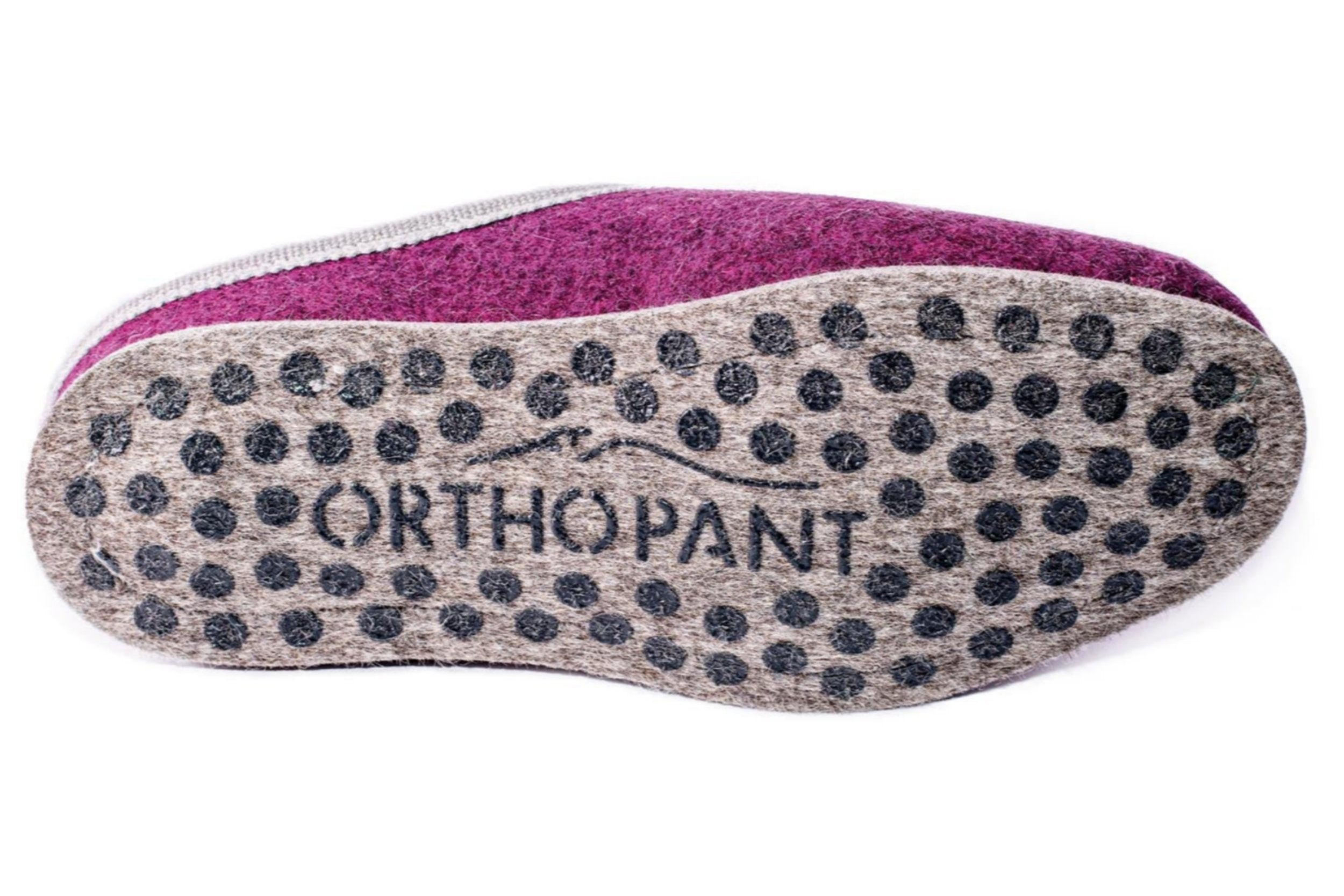 Rutschfeste Filzsohle