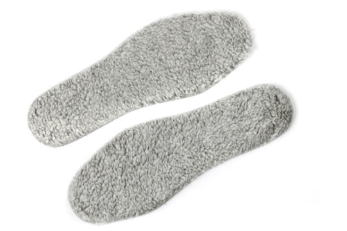 Solette in feltro e puro cotone, 1 paio