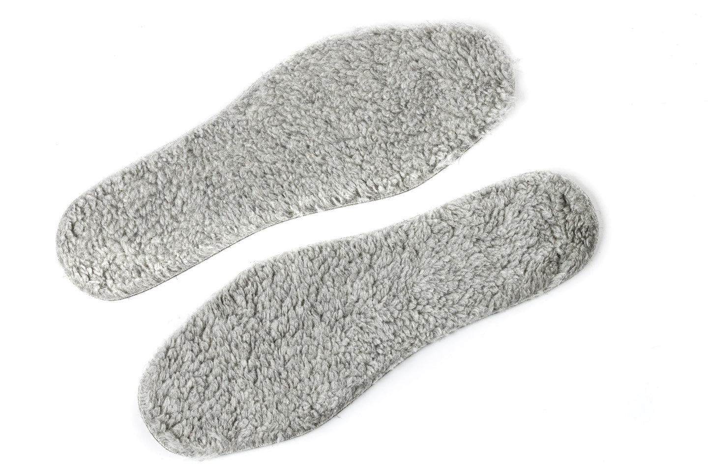 Solette in feltro e puro cotone, 2 paia