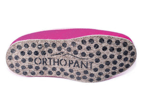 Pantofole in feltro CLASSIC, pink con bordo rosa