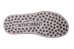 Pantofole in feltro CLASSIC, blu con bordo blu